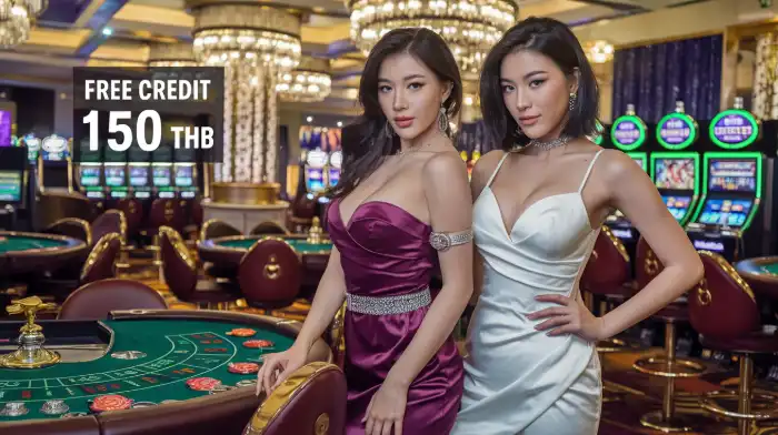 สาวสวยเอเชียคู่ชวนเล่นคาสิโนออนไลน์ BG88Auto